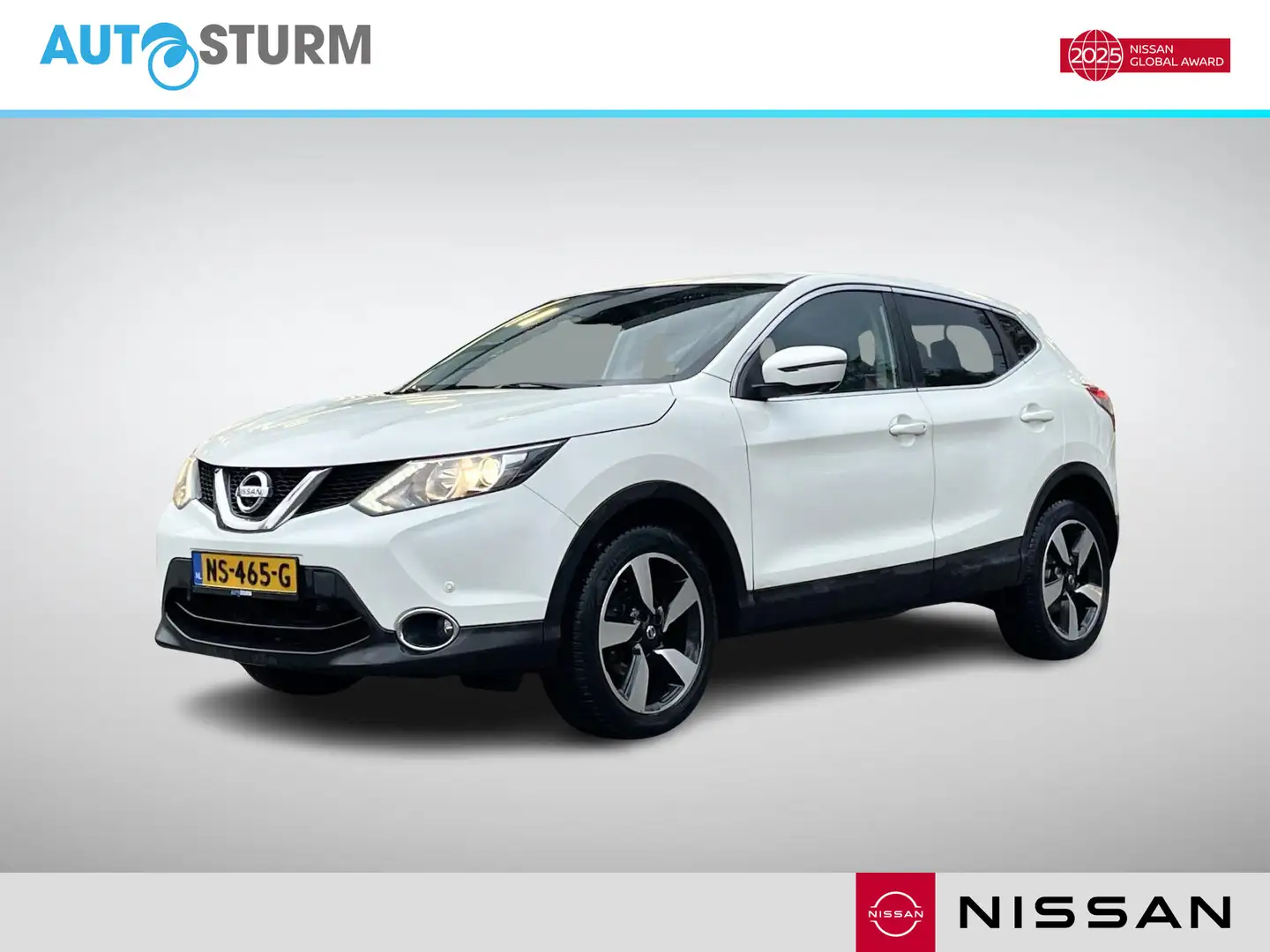 Nissan Qashqai 1.2 N-Connecta Blanc - 1