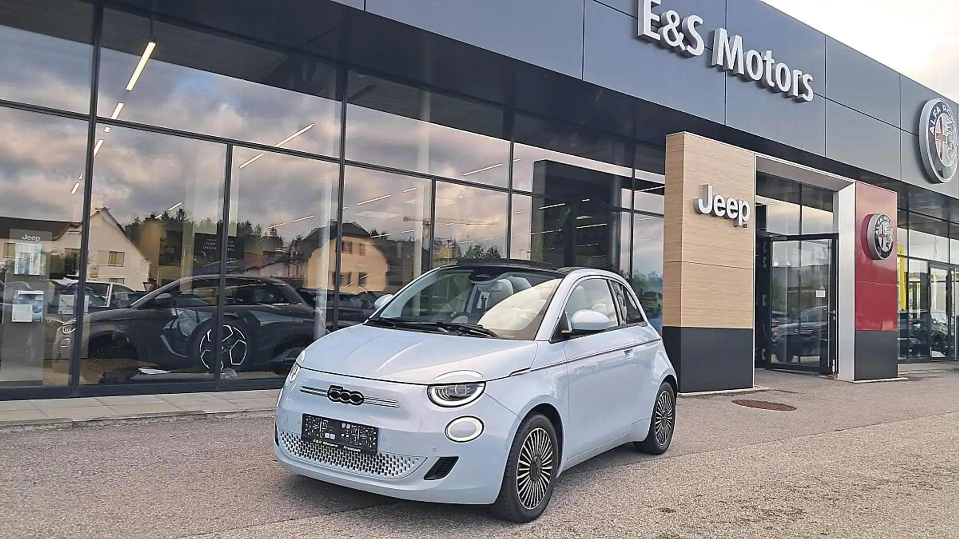 Fiat 500C Elektro La Prima 42 kWh Blau - 1