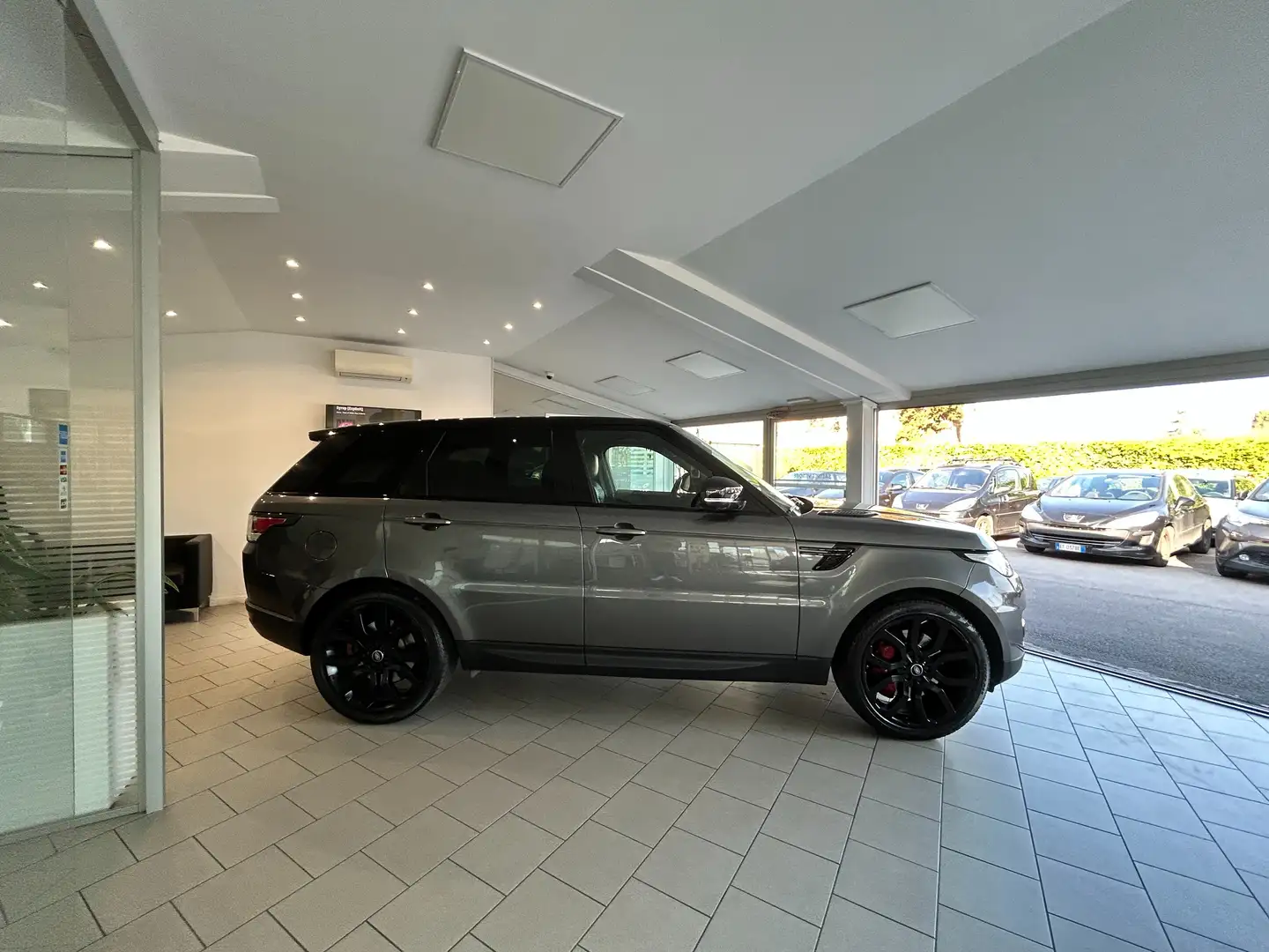 Land Rover Range Rover Sport 5.0 V8 SUPERCHARGED HSE Dynamic auto MOTORE NUOVO Grigio - 1