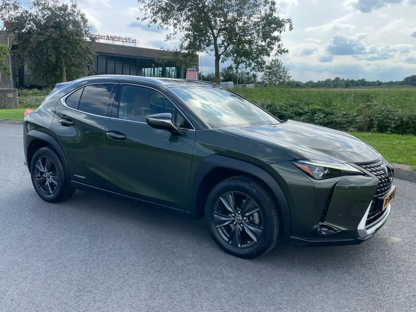 Lexus UX 250h First Edition, Aut, Trekhaak, Alcantara, Cam, ACC, Groen - 2