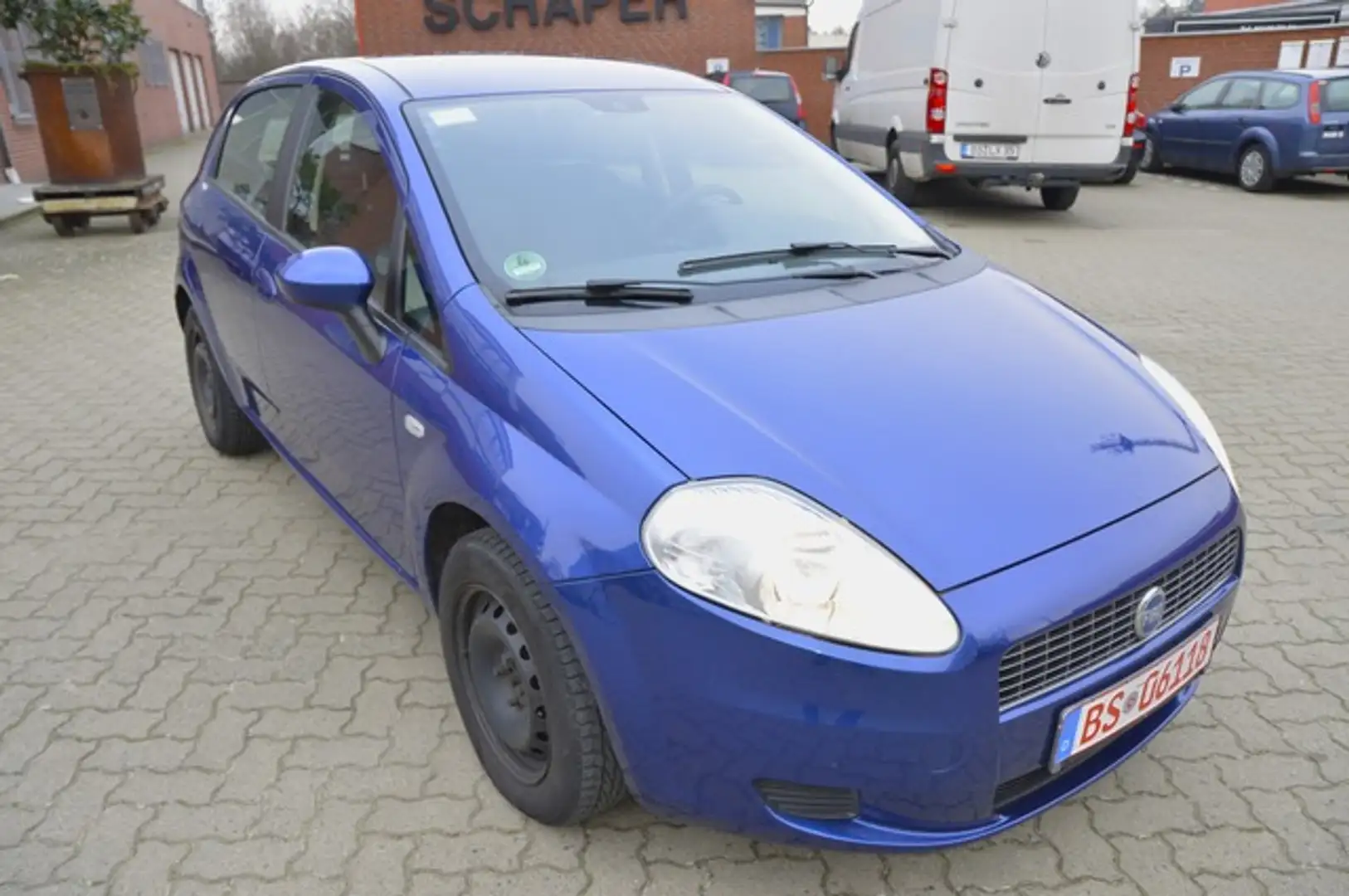 Fiat Punto Giugiaro 1.4L,Klima,Servo,FunkZV,2Hand Blau - 1