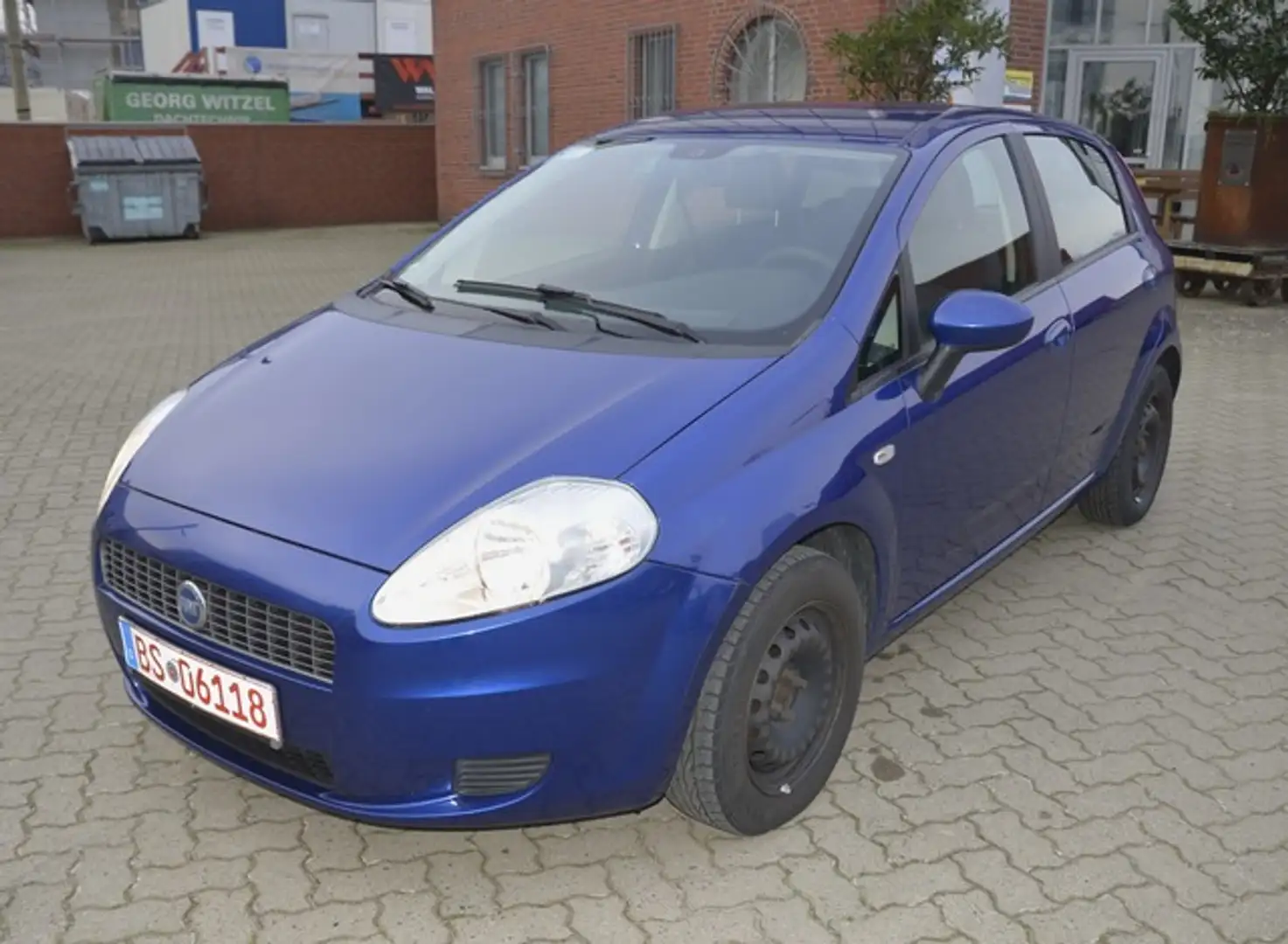 Fiat Punto Giugiaro 1.4L,Klima,Servo,FunkZV,2Hand Blau - 2