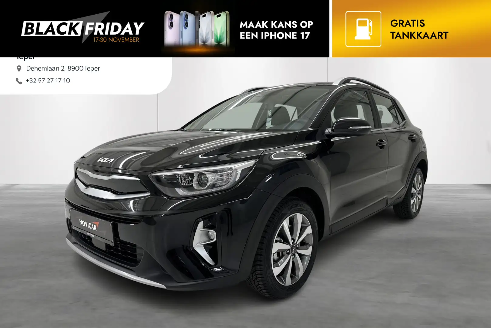 Kia Stonic 1.0 T 100 Pulse Nero - 1