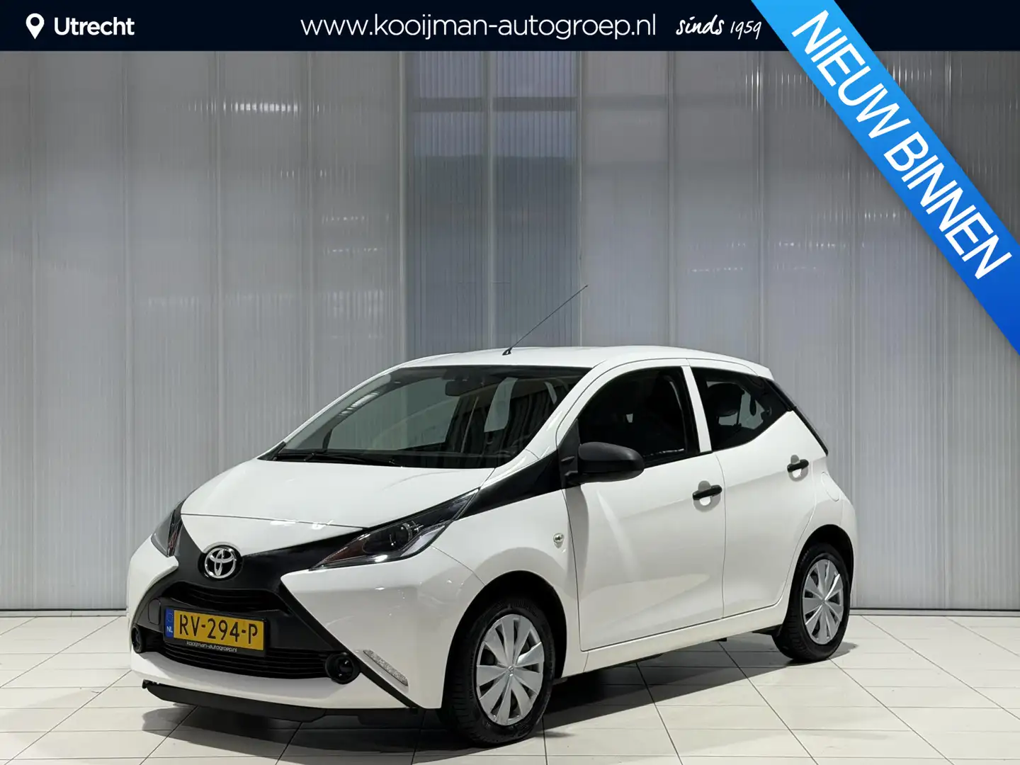 Toyota Aygo 1.0 VVT-i x-fun | 5-Deurs | Bluetooth | Airco | Vo Wit - 1