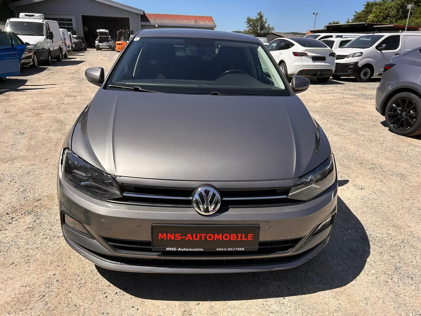 Volkswagen Polo Comfortline 1.0 TSI Unfallfahrzeug Grau - 2