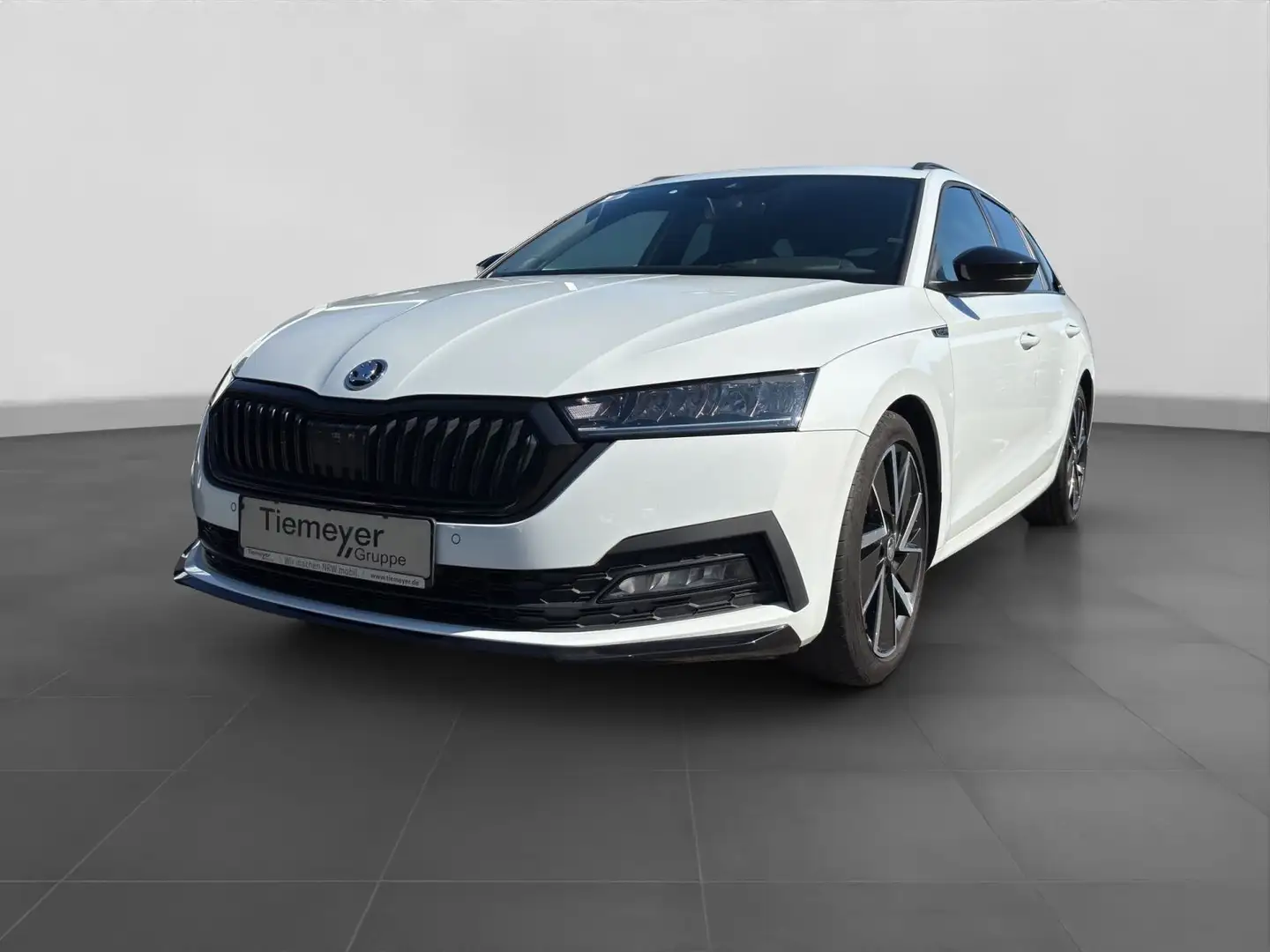 Skoda Octavia Combi 2.0 TDI SPORTLINE LM18 COLUMBUS Weiß - 2