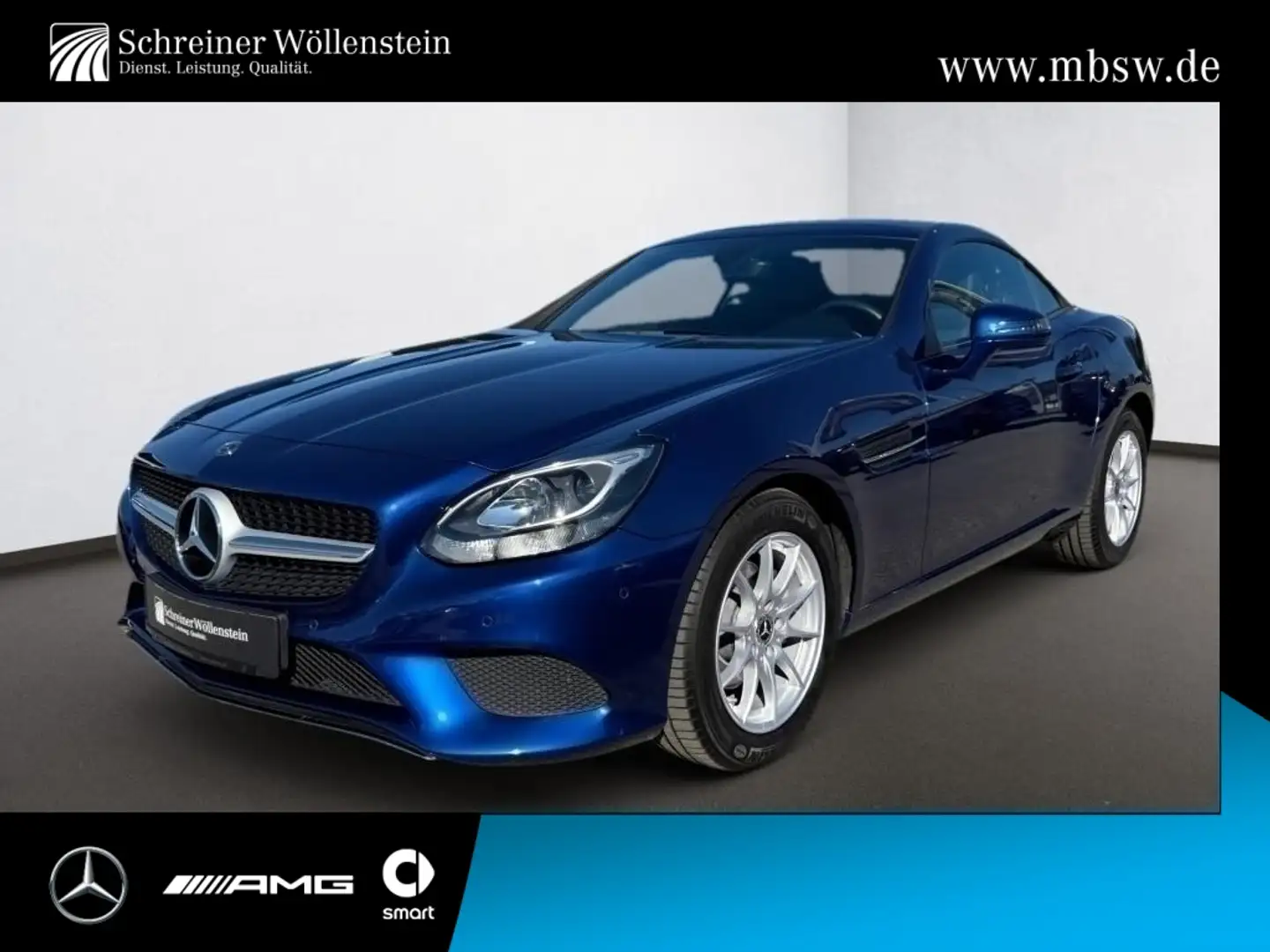 Mercedes-Benz SLC 180 Panorama*Navi*Parktronic*AIRSCARF*SmInt* Bleu - 1