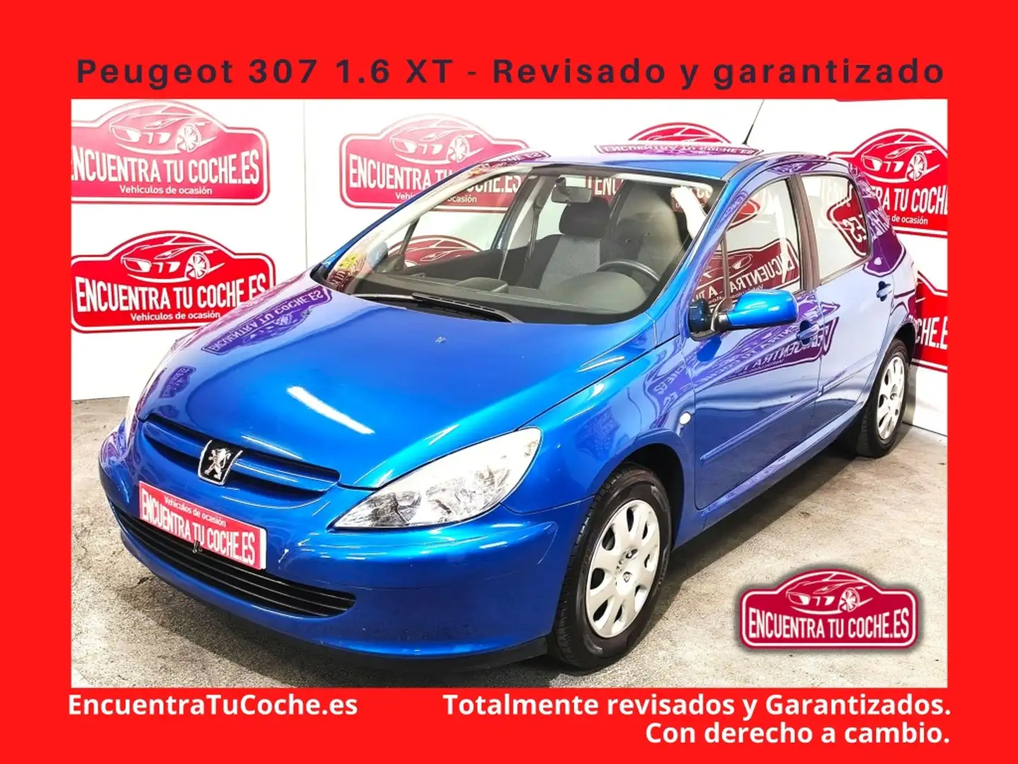 Peugeot 307 1.6 16v XT Bleu - 1
