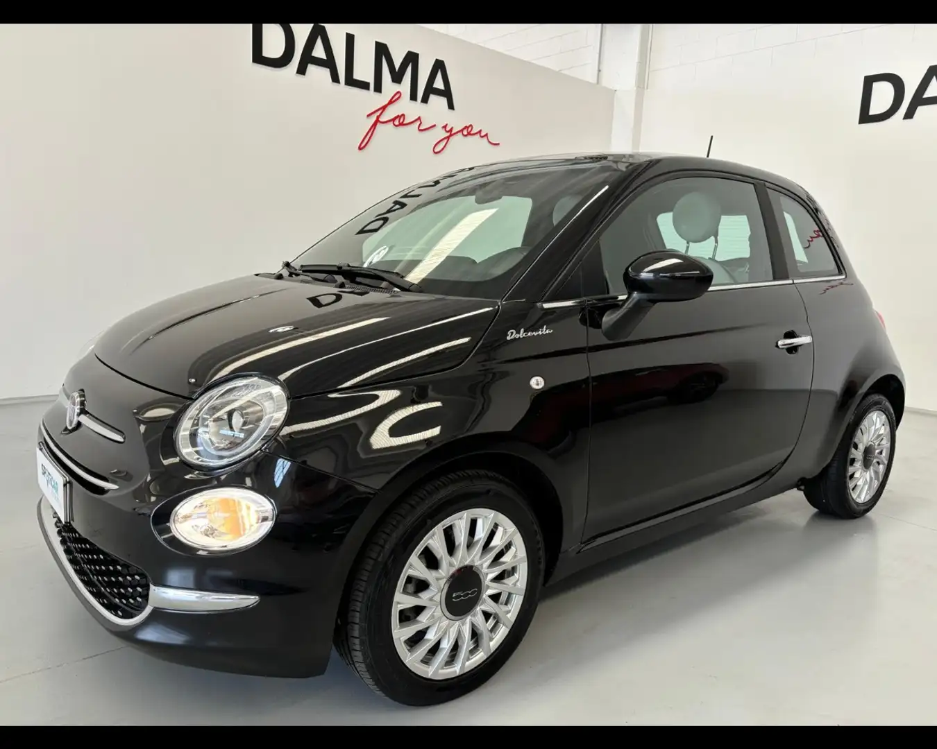 Fiat 500 1.2 Lounge Noir - 1
