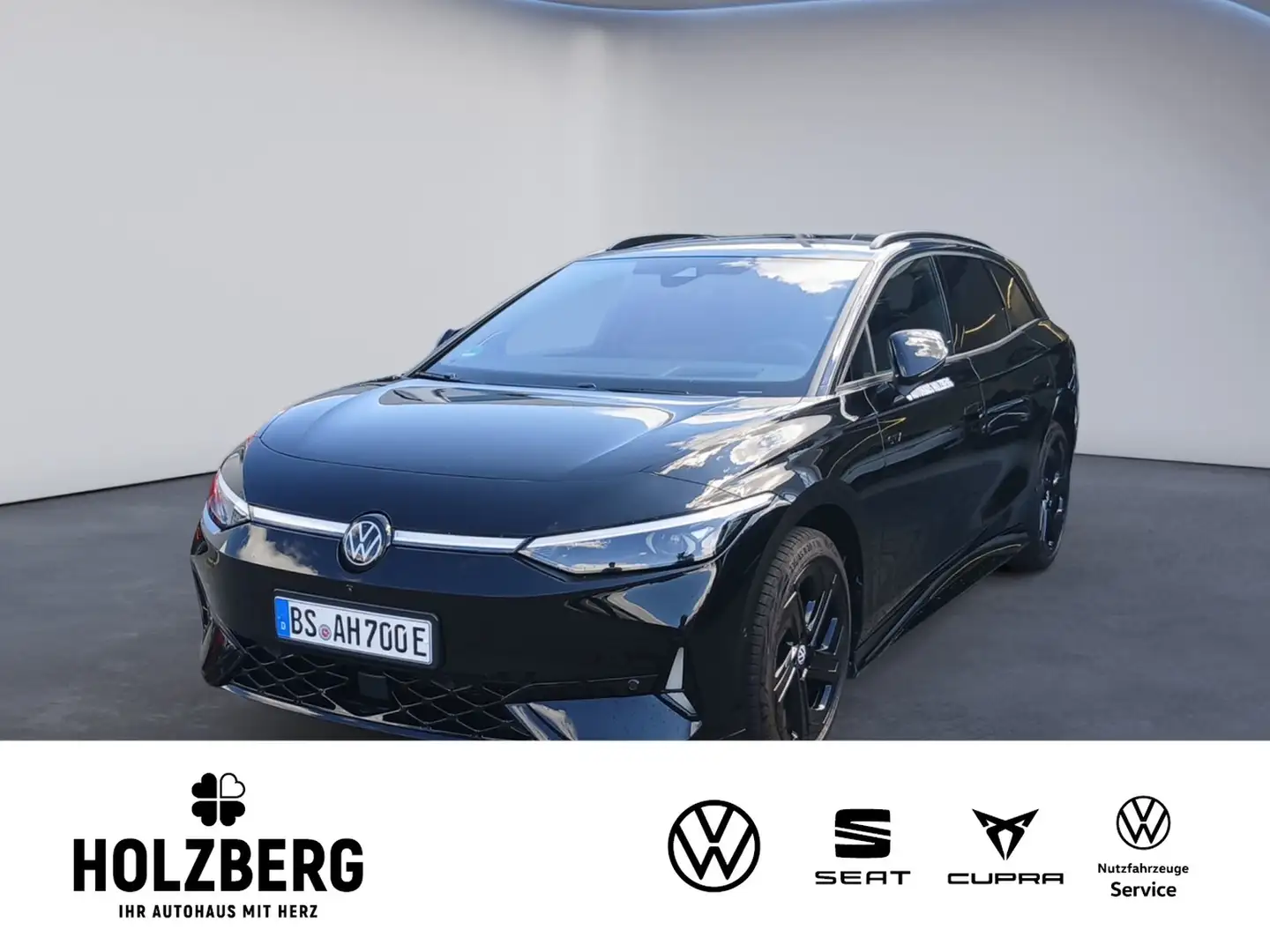 Volkswagen ID.7 GTX Tourer 4MOTION WÄRMEPUMPE+AHK+PLUS Schwarz - 1