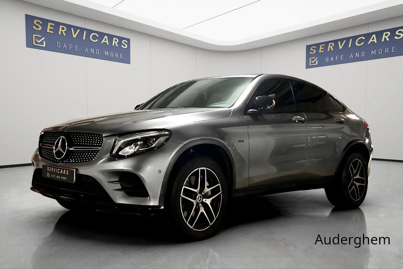 Mercedes-Benz GLC 350 Coupé 350 e 4-Matic PHEV/PACK AMG/Nav Gris - 1