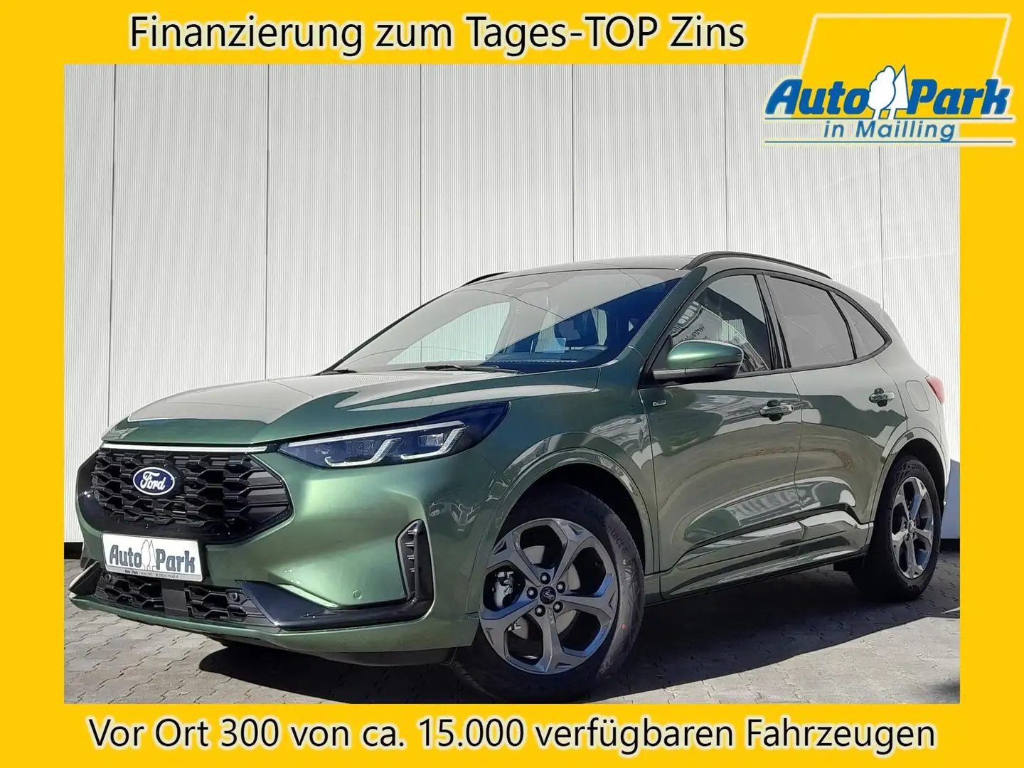 Ford Kuga 1.5 ST-Line NAVI~4xSHZ~2xPDC~LED~RFK~DAB Vert - 1