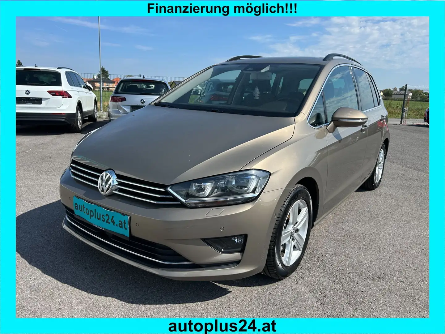 Volkswagen Golf Sportsvan Highline 2,0 BMT TDI Braun - 1