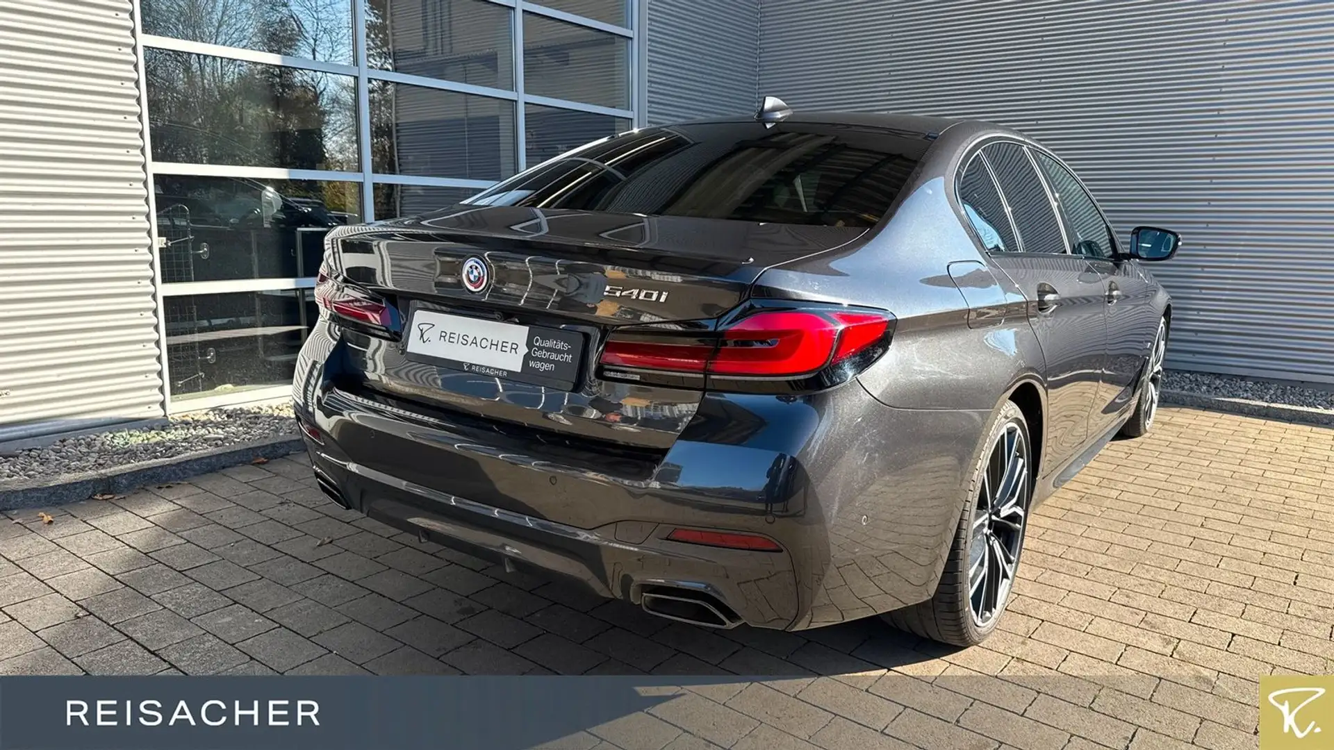 BMW 540 iA M-Sport GSD RuKa Laser HUD NAVI 20"LM ACC Grau - 2