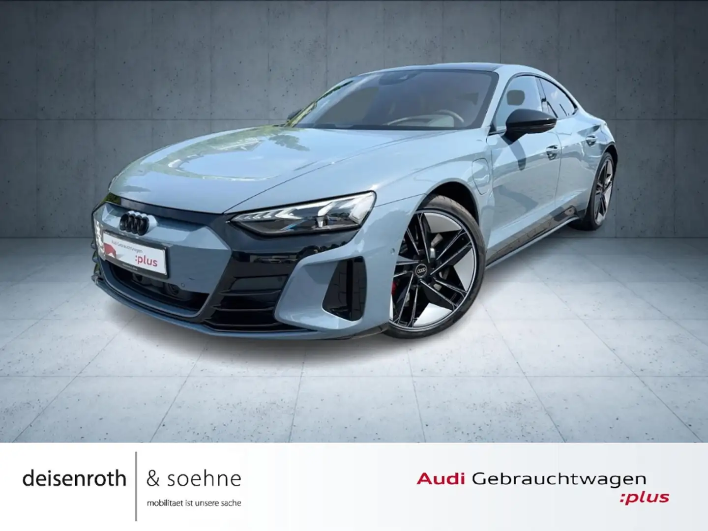 Audi e-tron GT Luft/21''/Pano/Leder/B&O/Laser/HuD/Assist/Kam/ACC/ Gris - 1