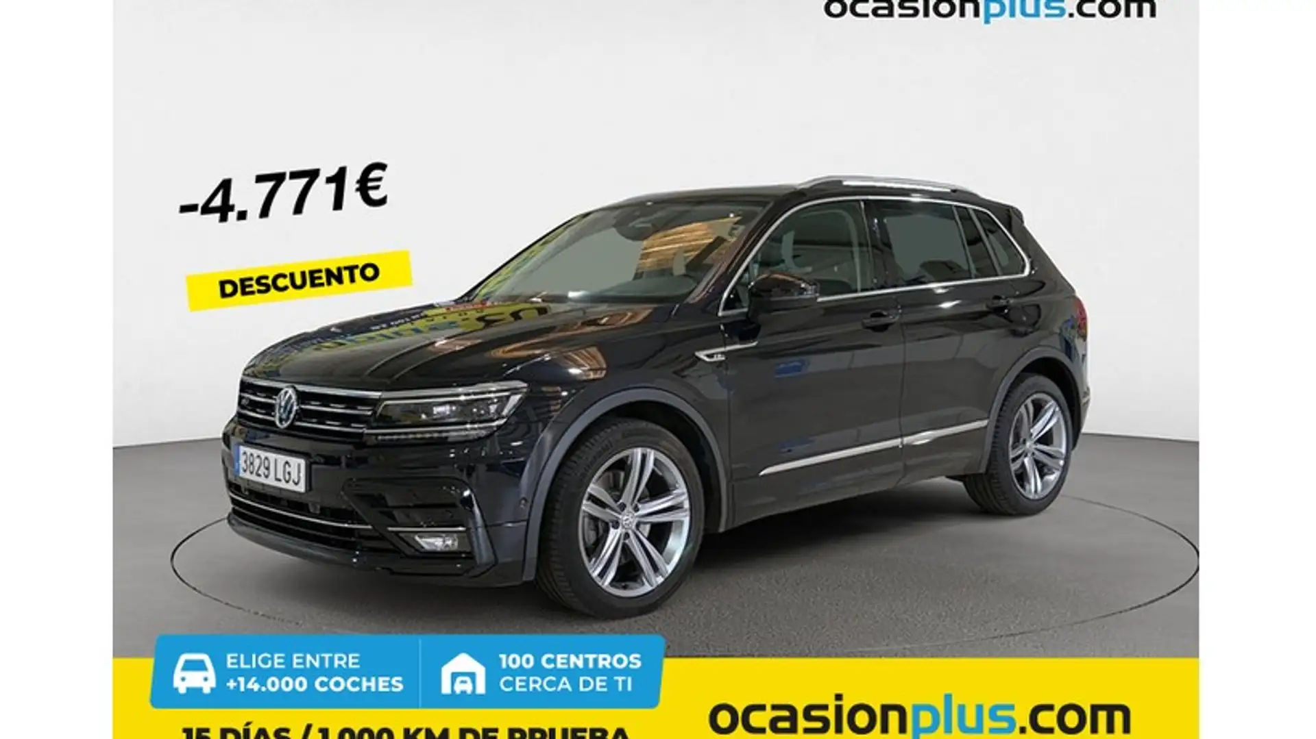 Volkswagen Tiguan 2.0 TSI Sport 4Motion DSG 140kW Negro - 1