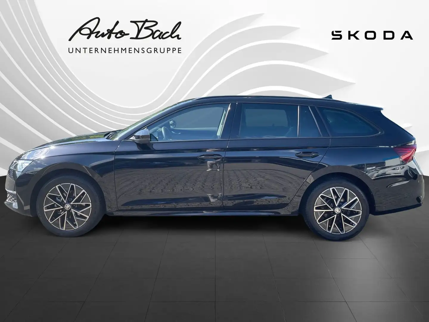 Skoda Octavia Combi Selection  2.0 TDI DSG  | Schiebed Schwarz - 2