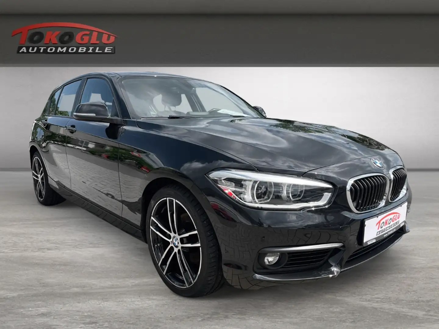 BMW 118 i Advantage EU6d-T LED Mehrzonenklima Fahrerprofil Schwarz - 1