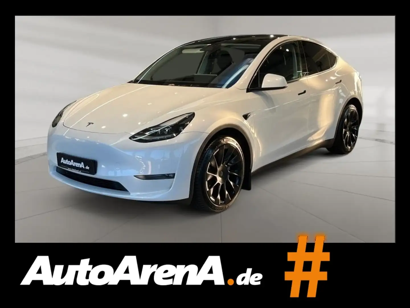 Tesla Model Y Long Range Dual AWD +Pano+4xSHZ+LM+KAM Weiß - 1