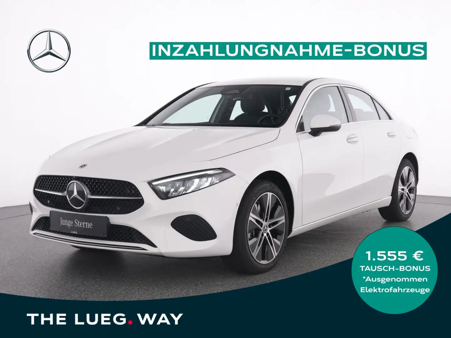 Mercedes-Benz A 250 e Lim Progressive+MBUX+LED-HP+Totw+RFK+PTS Weiß - 1