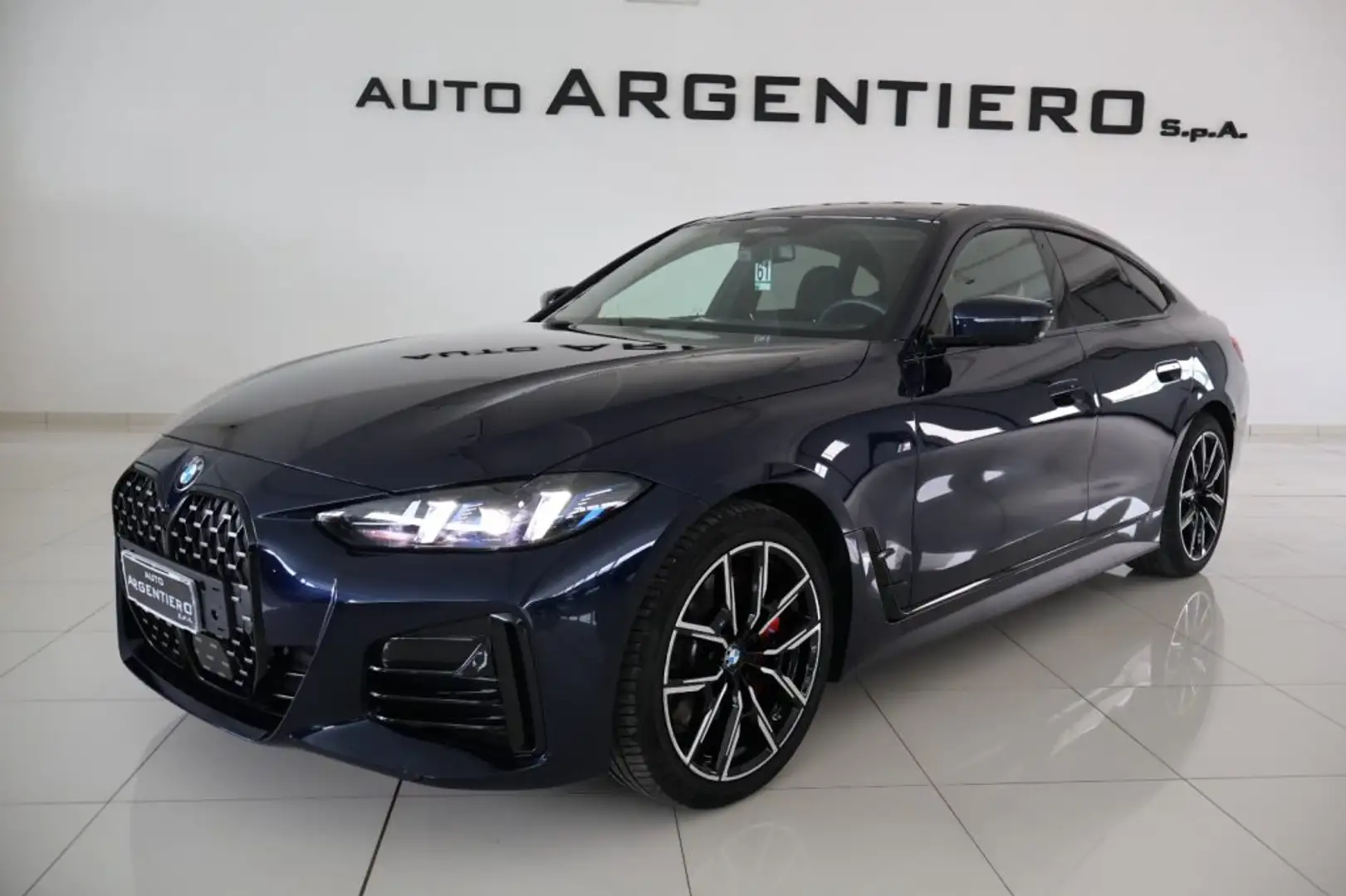 BMW 420 d xDrive 48V Msport Pro pinze rosse FARI ADPTIVE Blu/Azzurro - 1