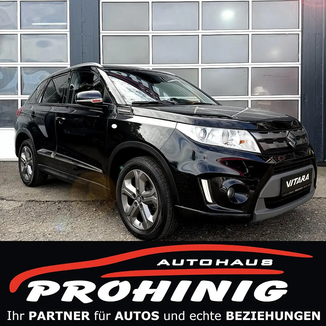 Suzuki Vitara 1,6 VVT 4WD Anhängevorrichtung und Garantie inkl. Schwarz - 2