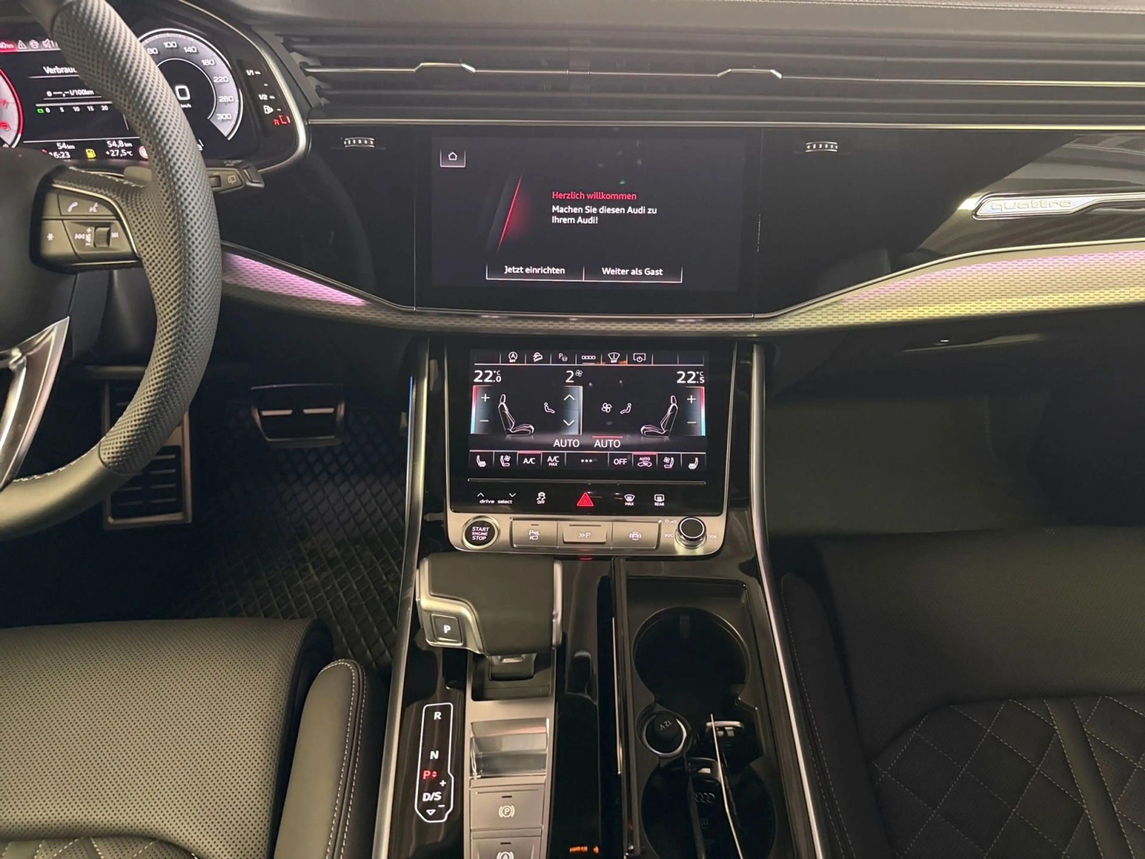 Audi Q8 TFSI -30%/gr-sw/B&O/HUD/Pan/4Z/22 — photo 11