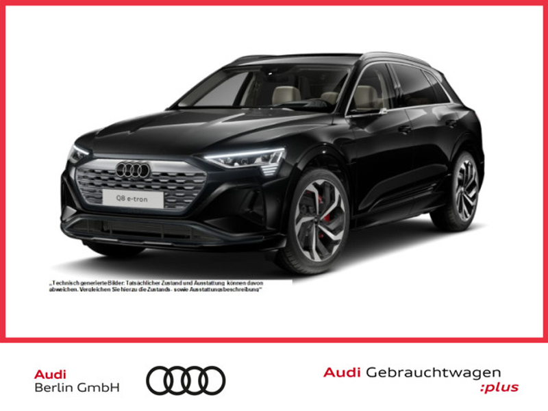 Audi Q8 e-tron advanced 55 qu.300 kW HUD PANO 360°K