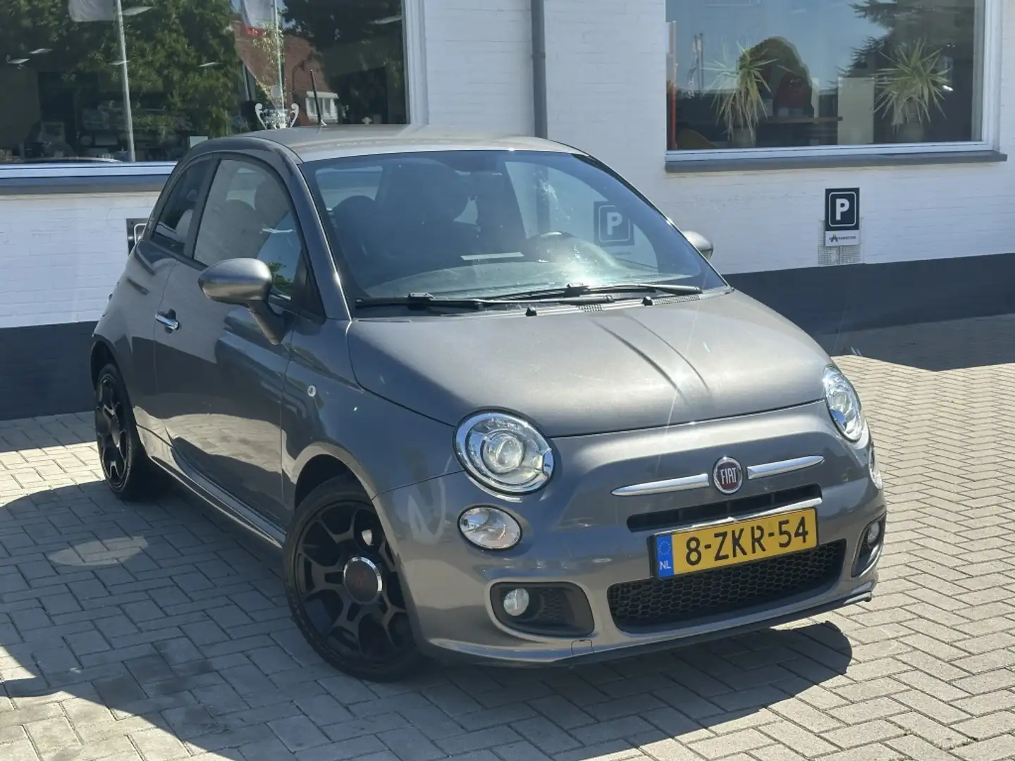 Fiat 500 500S/AUTOMAAT/SLECHTS 65.975KM/AIRCO/RIJKLAAR Gris - 2