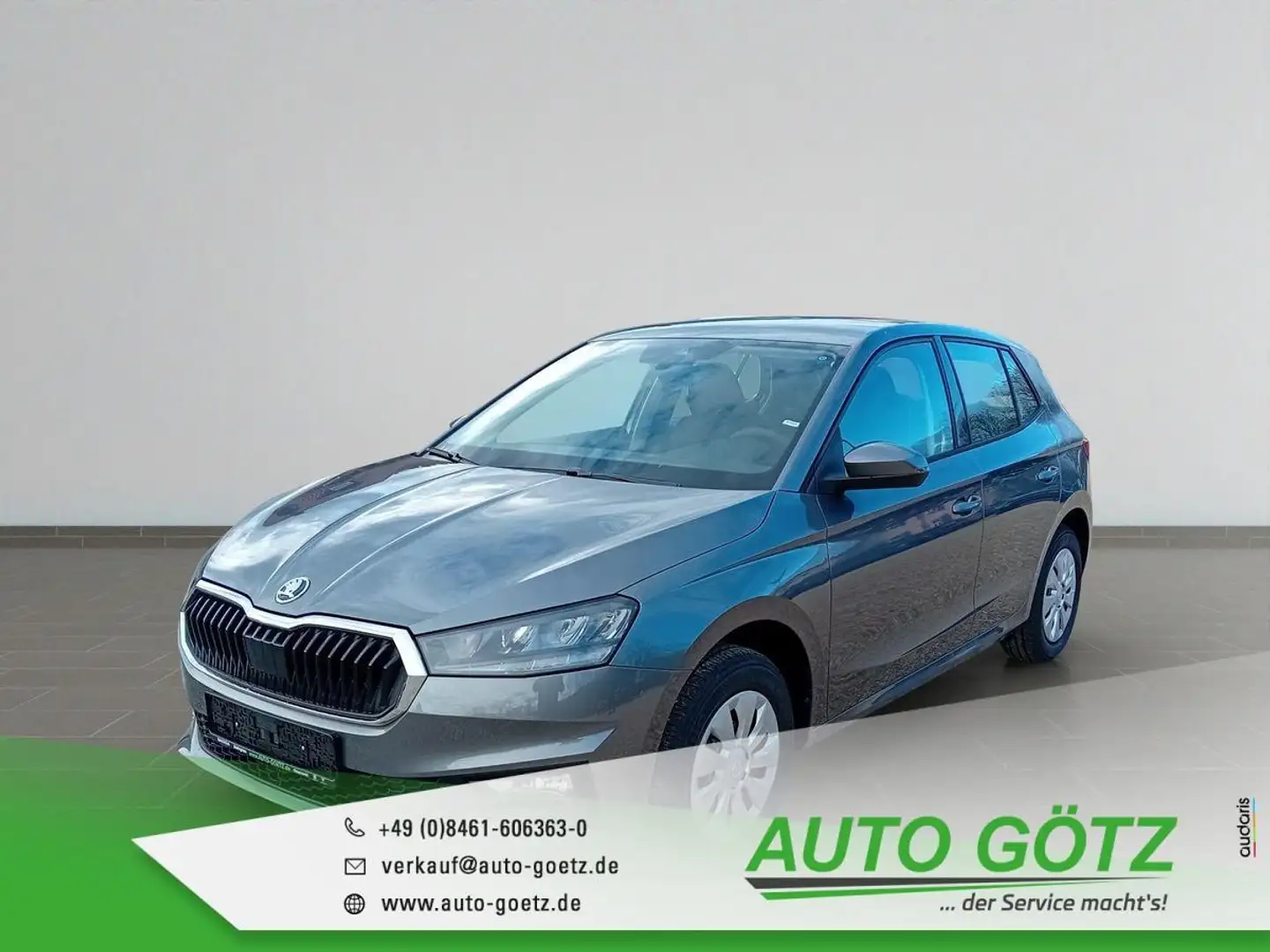 Skoda Fabia Essence LED/PDC/Sitzheiz/Klima/EFH/höhenverst. Fah Grau - 1