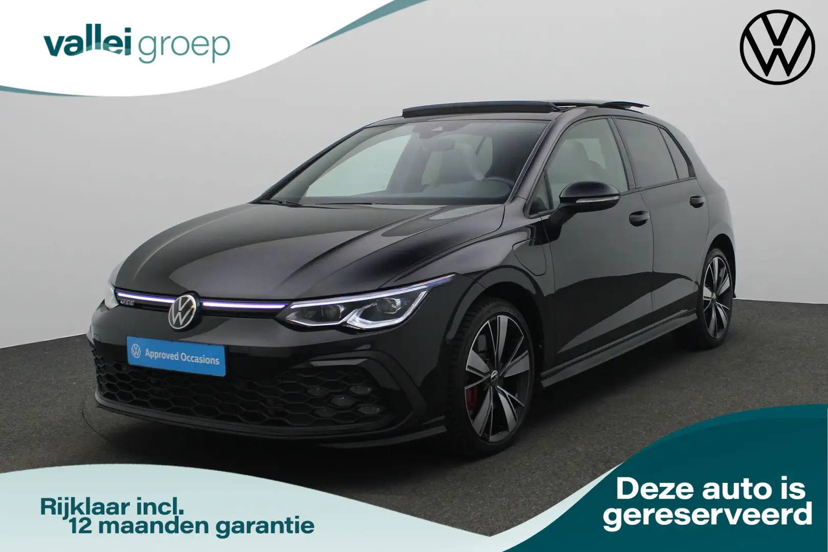 Volkswagen Golf 1.4 245 pk DSG eHybrid GTE | Panoramadak | Leder | Zwart - 1