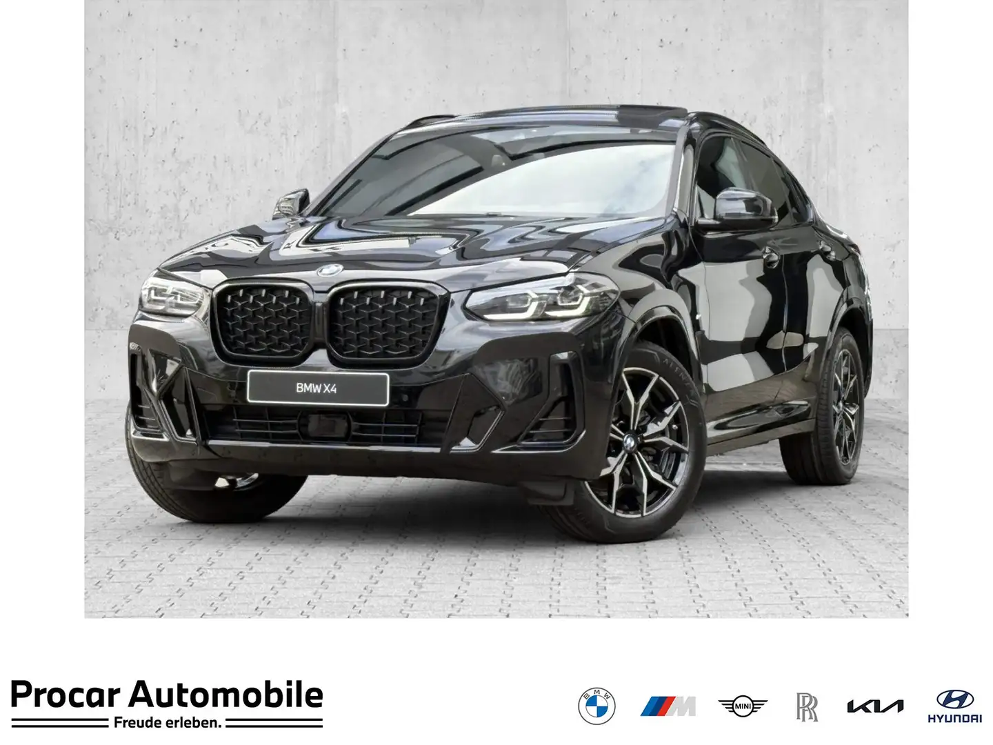 BMW X4 xDrive20d M Sport AHK PANO DA PA ACC HuD 19" Schwarz - 1