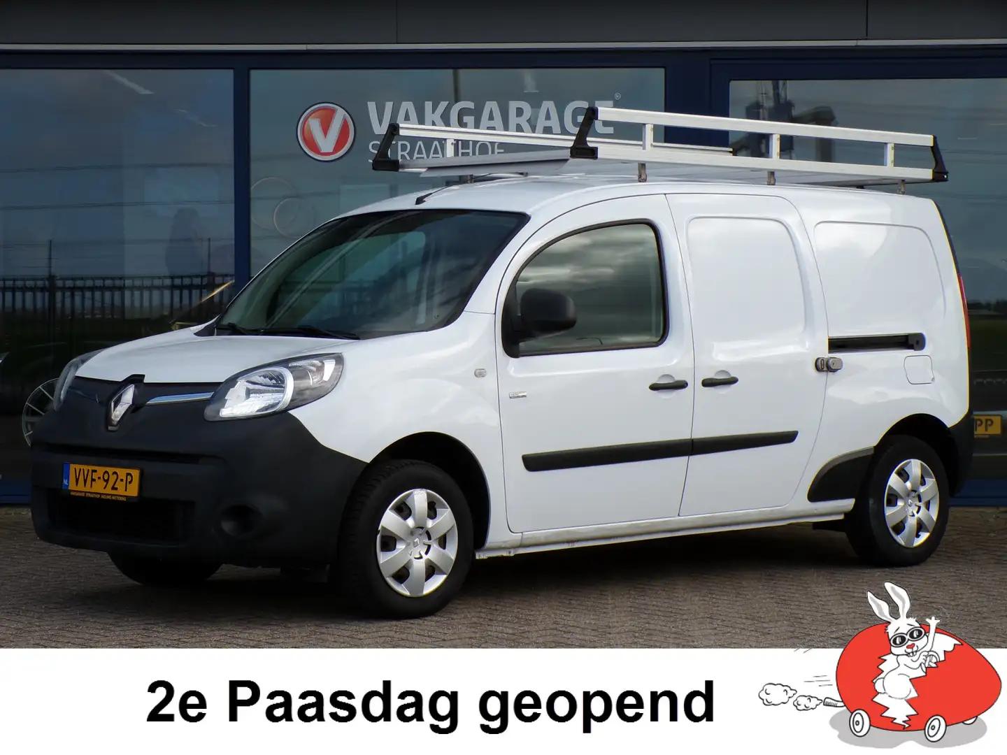 Renault Kangoo Z.E. Maxi incl. Accu / Schuifdeur L+ R / Airco / Imperi Blanco - 1