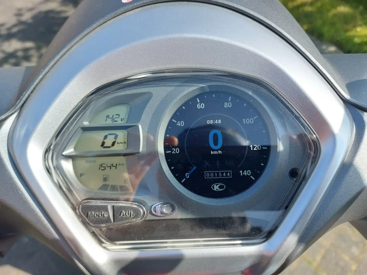 Kymco Like 125 Like 2 125i ABS E 5 srebrna - 2