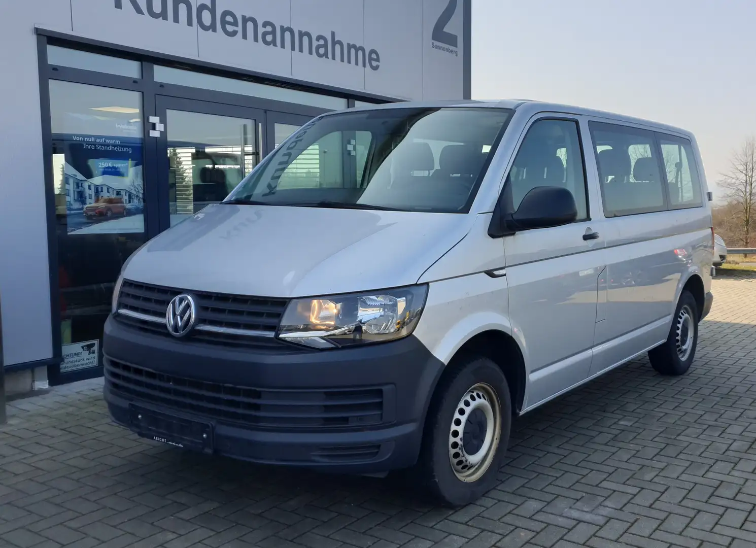Volkswagen T6 Transporter Transporter T6, 9 Sitzer, Klima, 99 Tkm, EU6 Zilver - 2