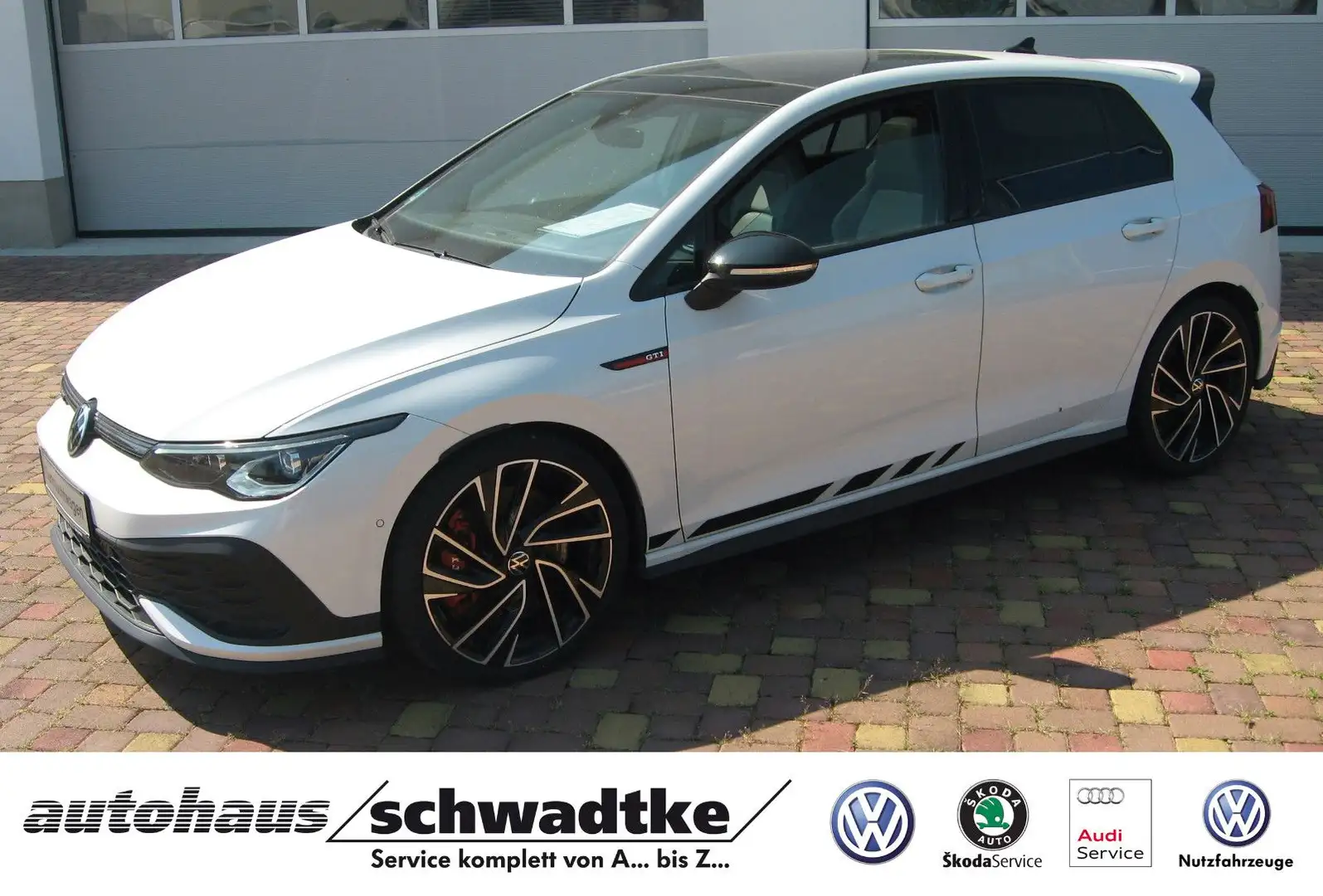 Volkswagen Golf VIII Lim. GTI Clubsport LED-Matrix Blanc - 1