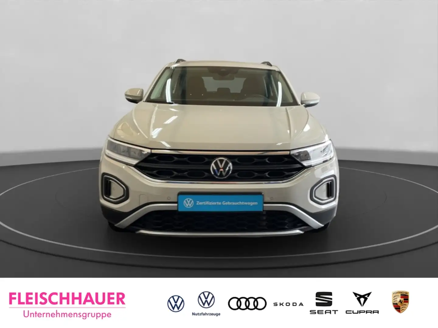 Volkswagen T-Roc 1.5 TSI Life AHK Navi Digitales Cockpit LED Apple Grau - 2