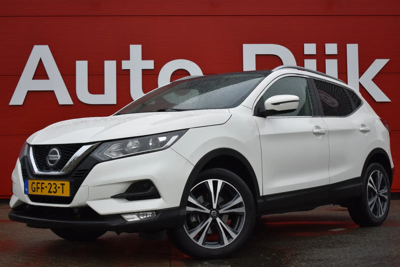 Nissan Qashqai 1.3 DIG-T Tekna Pano | Cruise | Camera | Clima | N Weiß - 1