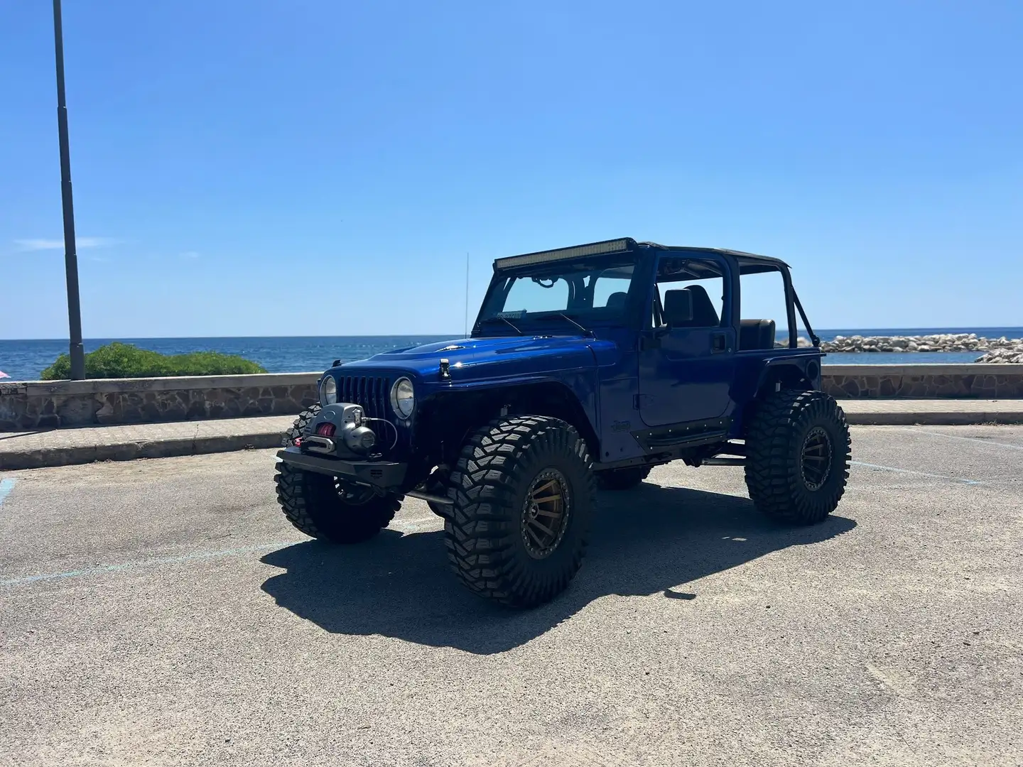 Jeep Wrangler Wrangler Hard Top 2.5 Sport c/clima Bleu - 2