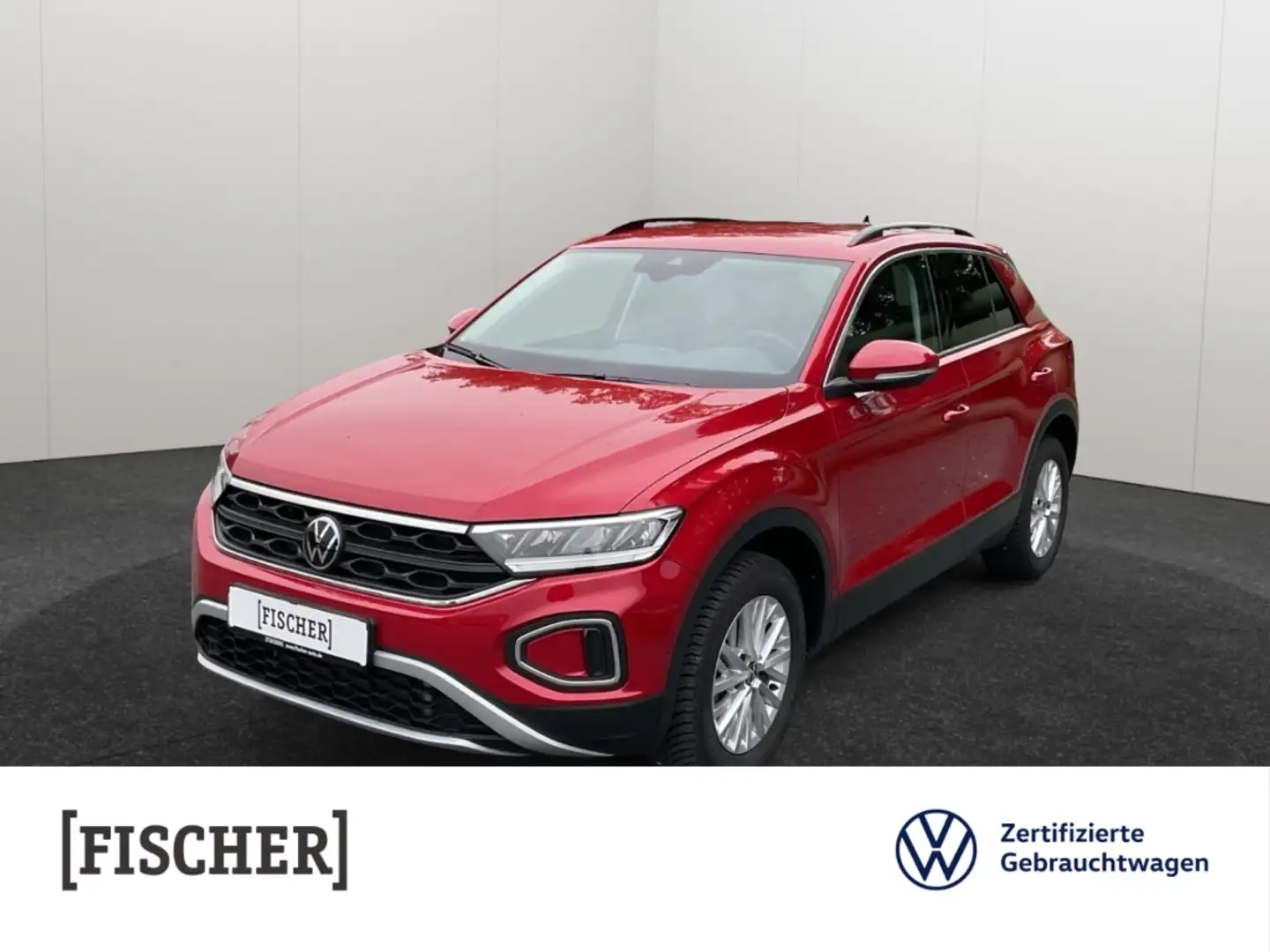 Volkswagen T-Roc 1.5TSI Life LED STHZ Navi SHZ ACC PDC DAB Rot - 1