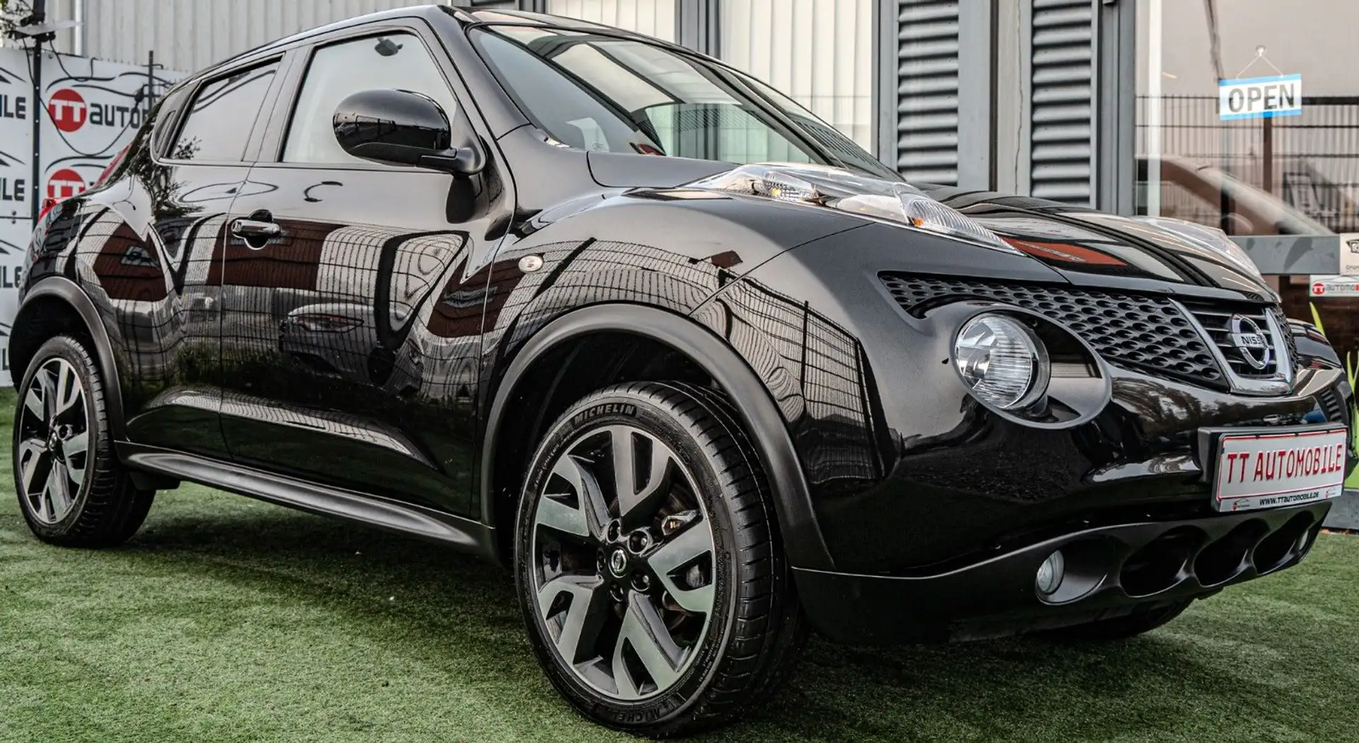 Nissan Juke 1.6 N-Tec NAVI|TEMPOMAT|KAMERA|KLIMAAUTO. Noir - 2
