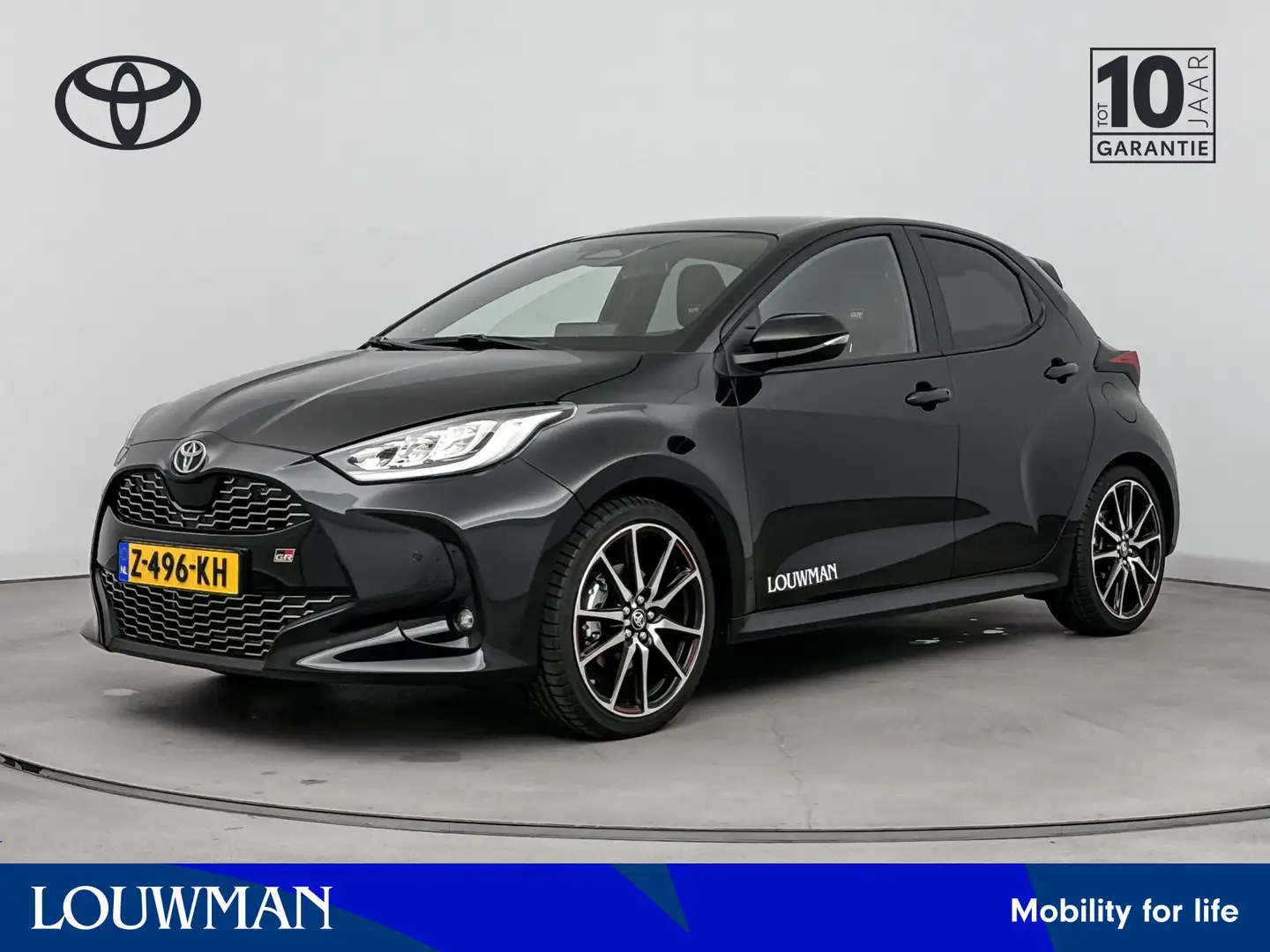 Toyota Yaris 1.5 Hybrid 130 GR Sport | Afneembare trekhaak | Noir - 1