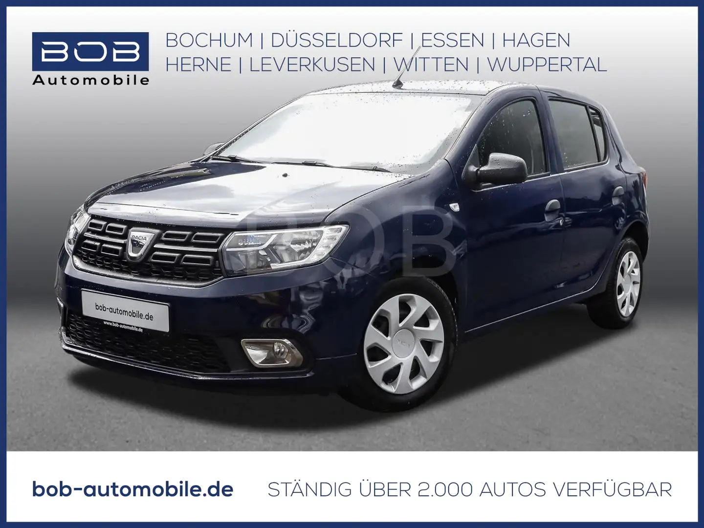 Dacia Sandero Essential SCe 75 KLIMA ZV SERVO AUX USB Blau - 1