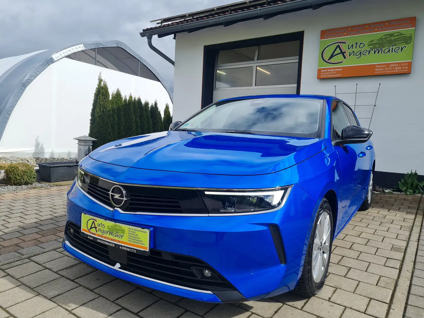Opel Astra Enjoy     leichter Hagelschaden Blau - 1