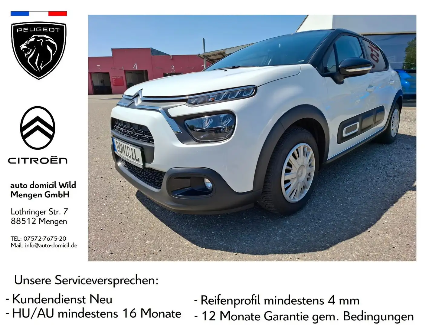 Citroen C3 Shine Pack -Navi -LM -Kamera Blanco - 1