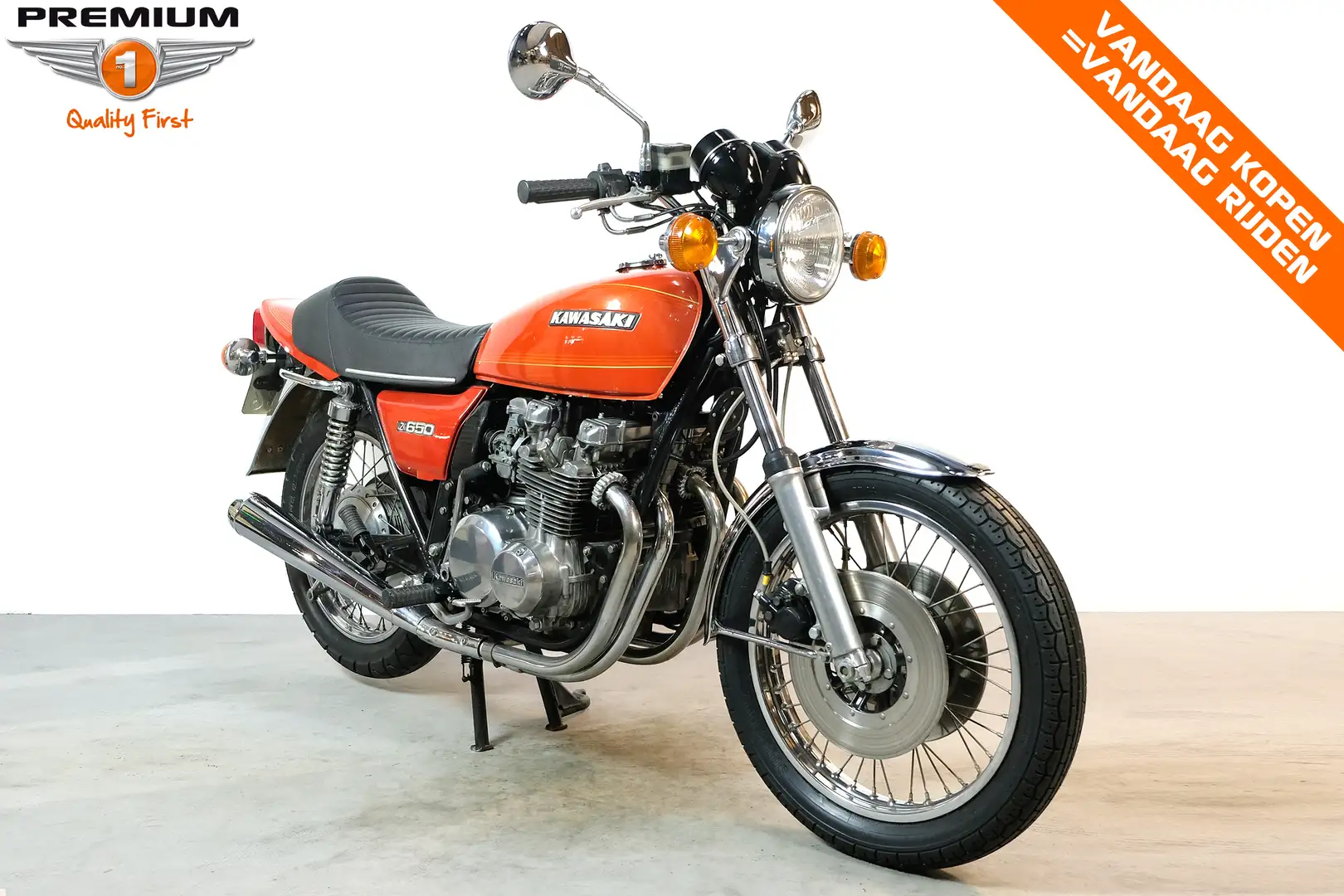 Kawasaki Z 650 Oranje - 2