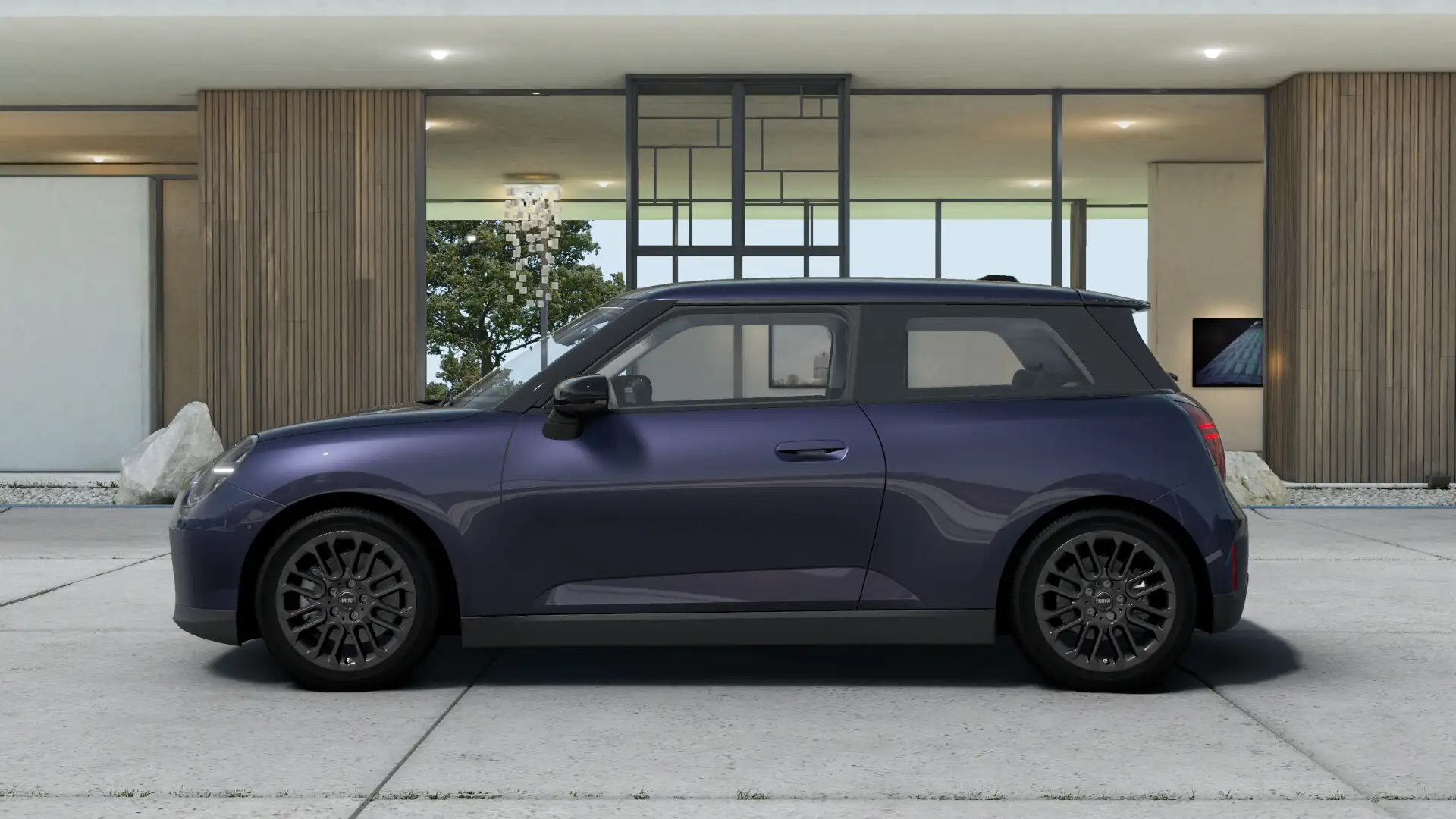 MINI Cooper SE Essential PRIVATE LEASE EUR 404,- (48 mnd/10.000 k Blauw - 2