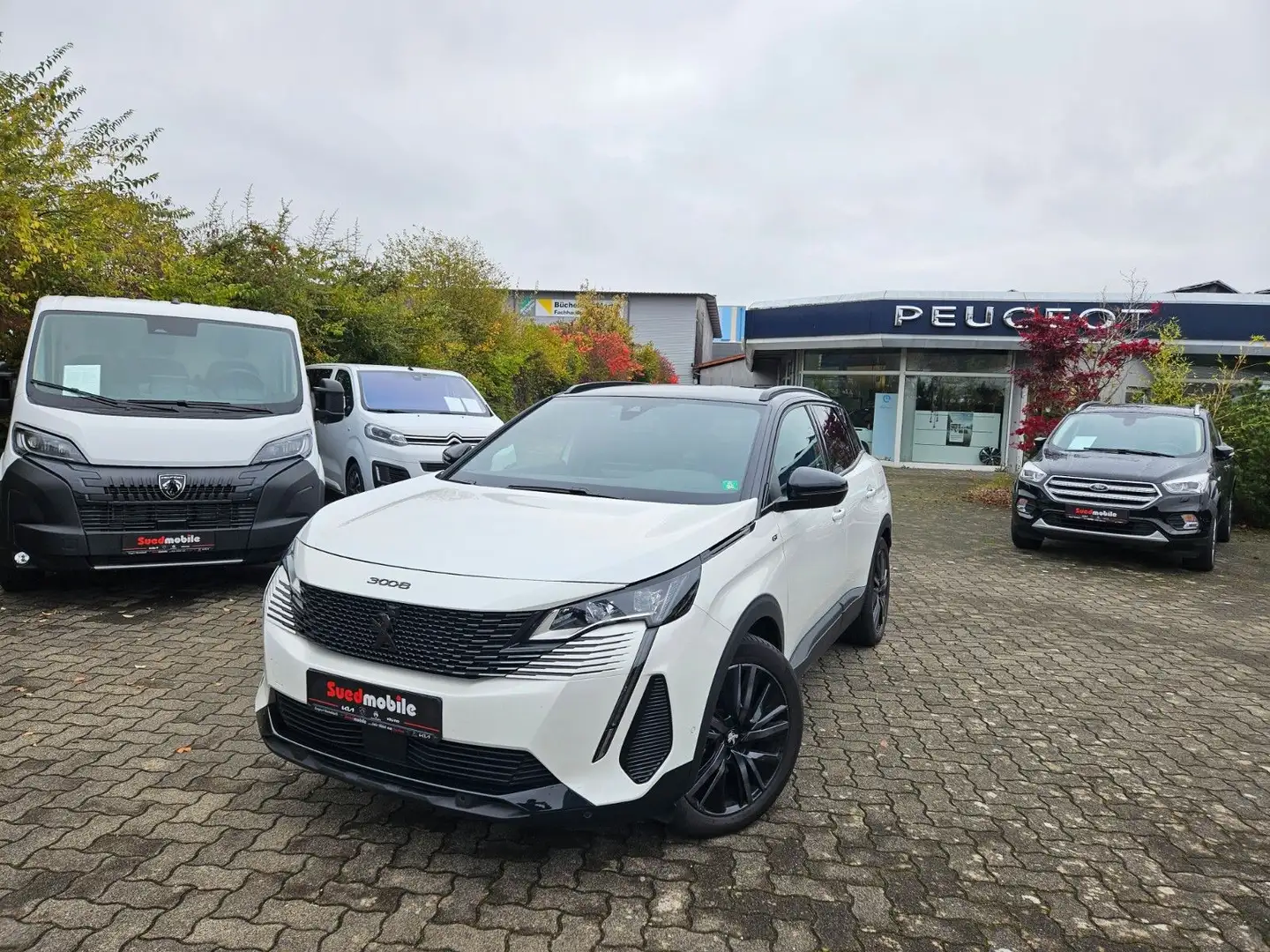 Peugeot 3008 Plug-In Hybrid 225 e-EAT8 GT Weiß - 1