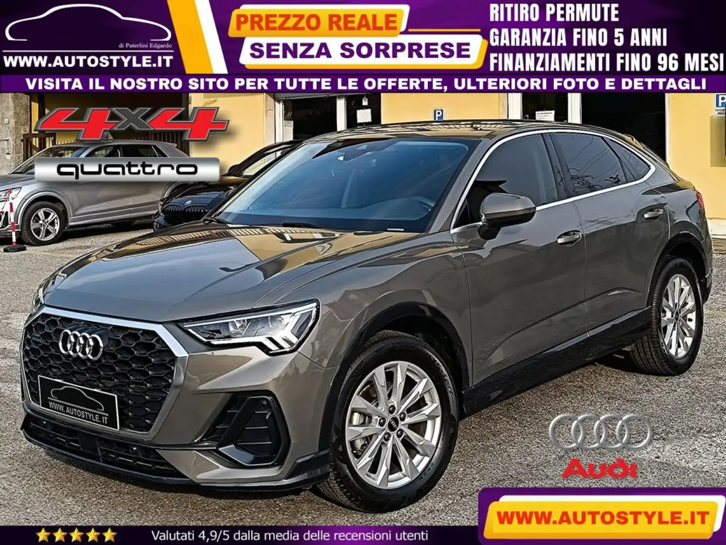 Audi Q3 SPORTBACK 35 TDI 2.0 quattro S-Tronic 4x4 SPB Grigio - 1