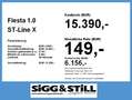 Ford Fiesta 1.0 ST-Line X M-Hyb LED*ACC*NAV*LM18*SHZ*PDC Bleu - thumbnail 4